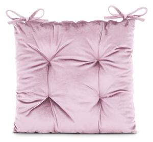 Aksamitna poduszka na krzesło 40x40 cm Aleksa – Restilo