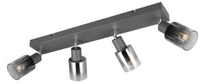 Antracytowa lampa punktowa ø 7 cm Cadiz – Reality