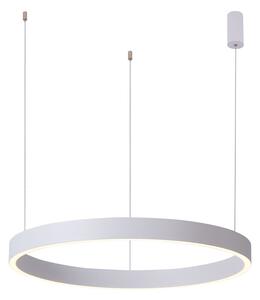 BRASCO Down lampa wisząca biała LED 40W 3000K / 4000K ściemnialna światło w dół PND-56215-060RPP-WH-3KS4K-TRDIMM