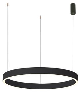 BRASCO Down lampa wisząca czarna LED 60W 3000K / 4000K ściemnialna światło w dół PND-56215-080RPP-BK-3KS4K-TRDIMM