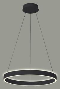 BRASCO Up Down lampa wisząca czarna LED 60W 3000K / 4000K ściemnialna światło góra dół PND-56215D-060RPC-BK-3KS4K-TRDIMM