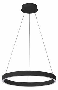BRASCO Down lampa wisząca czarna LED 40W 3000K / 4000K ściemnialna światło w dół PND-56215-060RPC-BK-3KS4K-TRDIMM