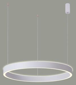 BRASCO Up Down lampa wisząca biała LED 80W 3000K / 4000K ściemnialna światło góra dół PND-56215D-080RPP-WH-3KS4K-TRDIMM