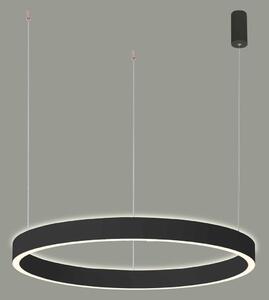 BRASCO Up Down lampa wisząca czarna LED 100W 3000K / 4000K ściemnialna światło góra dół PND-56215D-100RPP-BK-3KS4K-TRDIMM