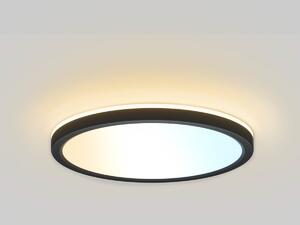 Corte PLF-63452-400R-36W-BL plafon czarny z podświetleniem sufitu LED 36W CCT