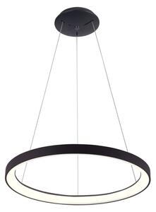 VICO lampa wisząca czarny ring 48cm LED 38W 3000K / 4000K PND-53675-048RPC-BK-3KS4K