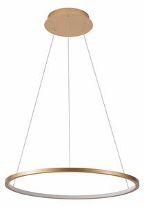 Vinola lampa wisząca złota cienki ring 40cm LED 24W 3000K / 4000K PND-56135B-040RPC-GD-3KS4K