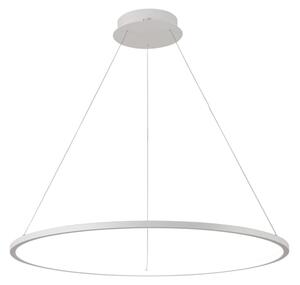 Vinola lampa wisząca biała cienki ring 40cm LED 24W 3000K / 4000K PND-56135B-040RPC-WH-3KS4K