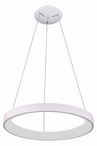VICO lampa wisząca biały ring 78cm LED 60W 3000K / 4000K ściemnialna PND-53675-078RPC-WH-3KS4K-TRDIMM