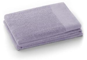 Lawendowy bawełniany ręcznik frotte 30x50 cm Amari – Restilo