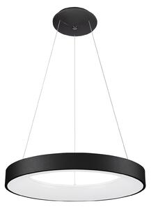 GIULIA lampa wisząca okrągła czarna LED 50W 4000K średnica 60cm 5304-850RP-BK-4