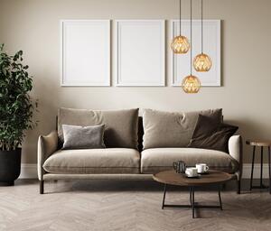 HILO lampa wisząca złota kaskada ażurowe klosze 3xE27 PND-22341-3SA-GD