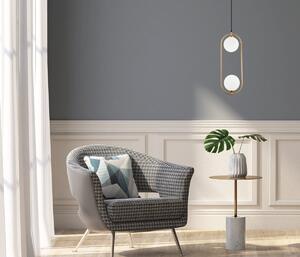 Lupus PND-3965-2-BRO nowoczesna lampa wisząca patyna klosze białe kule 2xG9