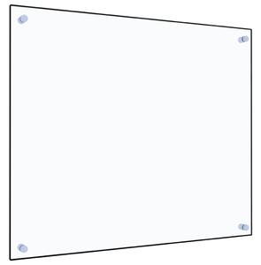 Panel ochronny do kuchni, przezroczysty, 70x60 cm, szkło