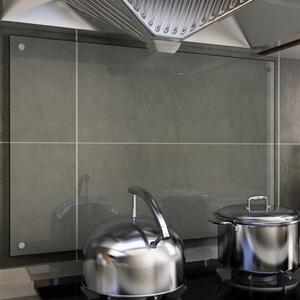Panel ochronny do kuchni, przezroczysty, 90x60 cm, szkło