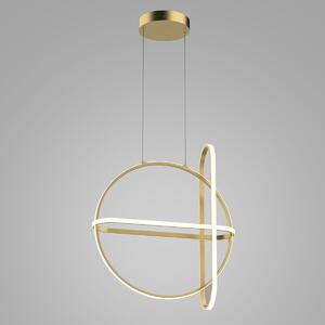 CERRILA nowoczesna lampa wisząca złota LED 48,6W 3000K PND-29772750-3A-GD