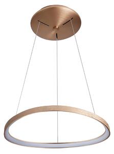MORFI asymetryczna lampa wisząca brązowe złoto szczotkowane LED 48W 3000K 5355-848ROP-GB-3