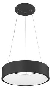 CHIARA LED 32W 3000K nowoczesna lampa wisząca okrągła czarna 3945-832RP-BK-3