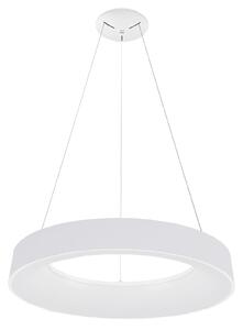 GIULIA lampa wisząca okrągła biała LED 80W 3000K średnica 80cm 5304-880RP-WH-3
