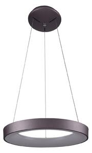 GIULIA lampa wisząca okrągła kawowa LED 40W 3000K średnica 48cm 5304-840RP-CO-3