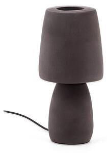 Ciemnobrązowa lampa stołowa (wysokość 30 cm) Tandy – Kave Home