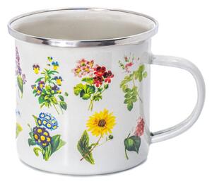 Biały kubek 310 ml Vintage Flowers – Sass & Belle