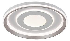 SIMNI plafon okrągły nowoczesny fi 50cm LED 55W CCT DIM + pilot PLF-54130-WH-CHMPN