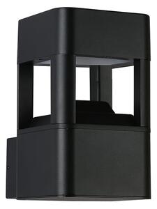 FOLEDA kinkiet zewnętrzny czarny IP54 LED 10W 3000K OWL-5215-3K