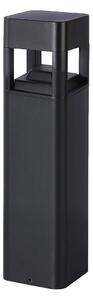 FOLEDA słupek ogrodowy czarny 40cm IP54 LED 10W 3000K OFL-5215-S-3K