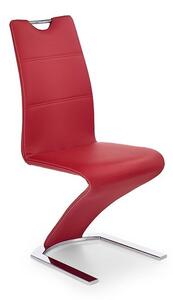 Nowoczesne krzesła do salonu K188- czerwone