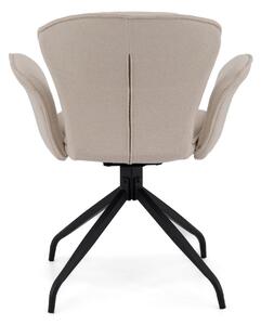 MebleMWM Krzesło obrotowe CA-1030 beżowe