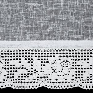 Firana gotowa EUROFIRANY Lari 150 x 30 cm BiaÅy