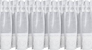 Firana gotowa EUROFIRANY Lari 150 x 30 cm BiaÅy