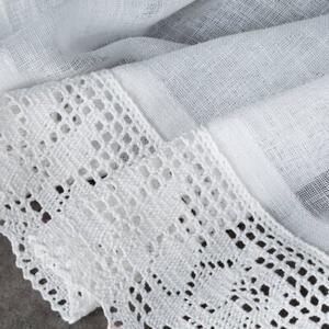 Firana gotowa EUROFIRANY Lari 150 x 30 cm BiaÅy