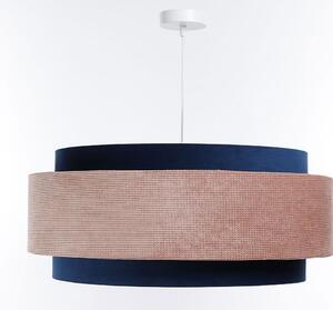Niebiesko-różowa designerska lampa wisząca - A353-Moxa