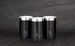 Zestaw pojemników na żywność BERLINGER HAUS Metallic Line Carbon Pro Edition BH-6718 3 szt