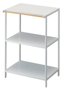 Stalowy regał w matowym białym kolorze 60x90x46,5 cm Tower – YAMAZAKI
