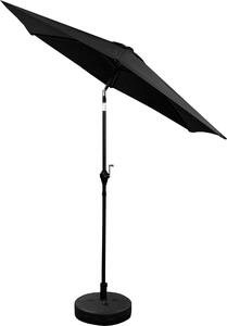 Aga Parasol ogrodowy z regulacja przechyu 250 cm czarny