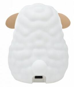 Lampka nocna dla dzieci bezprzewodowa RGBW biała mała owieczka LED 1W Mary's