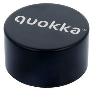 Quokka Solid - Butelka termiczna ze stali nierdzewnej 630 ml (Jet Black)