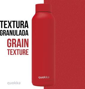 Quokka Solid - Butelka termiczna ze stali nierdzewnej 630 ml (Quartz Lava)