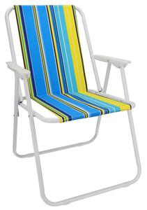 Kolorowe krzesło rozkładane do ogrodu - Sotto