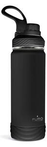 PURO Outdoor - Butelka termiczna ze stali nierdzewnej 500 ml (Black)