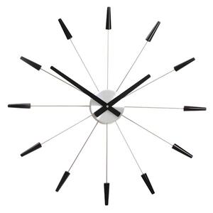 Zegar ścienny (czarny) Plug inn Nextime