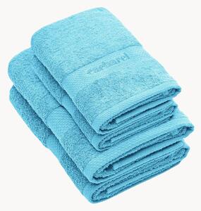 Komplet ręczników z bawełny Simply Bath, 4 elem