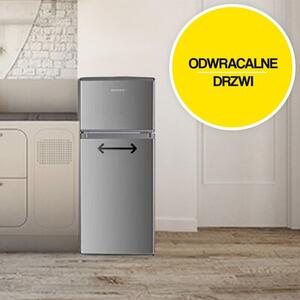 Lodówka MPM-125-CZ-11 E 115cm Ciemny inox