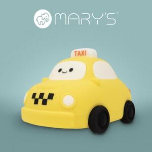 Lampka nocna dla dzieci bezprzewodowa żółta taxi LED 2W Mary's