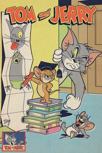 Druk artystyczny Tom Jerry - Comics Cover