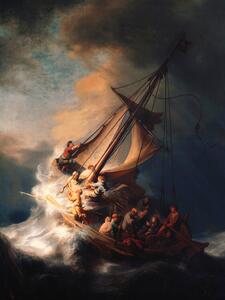 Reprodukcja The Storm on the Sea of Galile, Rembrandt Harmensz van Rijn