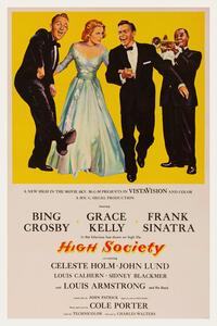 Ilustracja High Society with Bing Crosby Grace Kelly Frank Sinatra